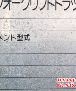 Xe nâng điện đứng lái 1.4 tấn Toyota 3FBR14 sản xuất 1986 hoạt động tốt giá rẻ Tem xe nâng điện đứng lái 1.4 tấn Toyota 3FBR14