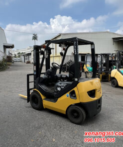 Xe nâng xăng 1 tấn Komatsu FG10T-21 số tự động chạy 1300h sản xuất 2017 Mặt sau xe nâng xăng 1 tấn Komatsu FG10T-21