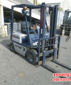 Xe nâng xăng 1 tấn Komatsu FG10L-15 số sàn đẹp giá rẻ Mặt trước xe nâng xăng 1 tấn Komatsu FG15L-15