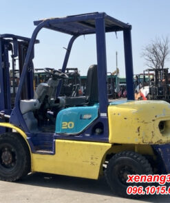 Xe nâng dầu 2 tấn Komatsu FD20C-12 số sàn còn đẹp nâng hạ cơ bản Mặt sau xe nâng dầu 2 tấn Komatsu FD20C-12-527338