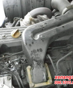 Xe nâng dầu 2 tấn Komatsu FD20C-14 số sàn đẹp mâm xoay|Diesl counterbalance Truck 553227 Động cơ