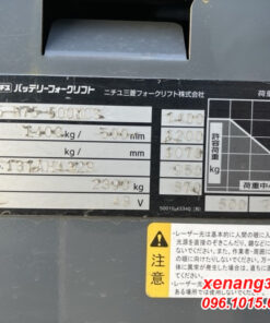 Xe nâng điện đứng lái 1.5 tấn Nichiyu FBRW15-H75-500CS cao 5m chui container (chui công)|Reach truck Mặt trươc xe nâng điện đứng lái 1.5 tấn Nichiyu FBRW15-H75-500CS