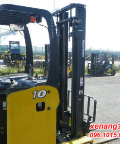 Xe nâng điện đứng lái 1 tấn Komatsu FB10RS-14 cao 4m chất lượng tốt|Reach truck xe nang dien dung lai 1 tan FB10RS 14 17