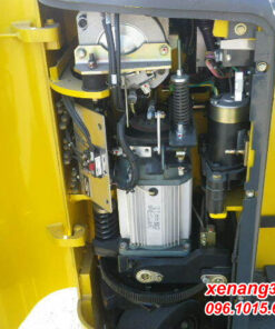 Xe nâng điện đứng lái 1 tấn Komatsu FB10RS-14 cao 4m chất lượng tốt|Reach truck Động cơ xe nâng điện đứng lái 1 tấn FB10RS-14