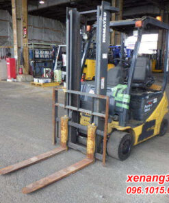 Xe nâng điện 2 tấn Komatsu FB20A-12 sản xuất 2018 cực đẹp Mặt trước xe nâng điện 2 tấn FB20A-12-2018