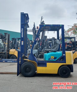 Xe nâng xăng 1.5 tấn Komatsu FG15C-17-chạy 500h số sàn cao 4m| Gasoline forklift Mặt bên xe nâng xăng 1.5 tấn Komatsu FG15C-17 634338