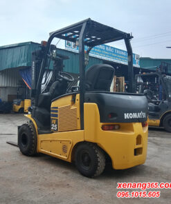 Xe nâng điện 2.5 tấn Komatsu FE25-1 sản xuất 2018 mâm xoay đẹp 306354|Electric Forklift Mặt sau xe nâng điện 2.5 tấn FE25-1-306354