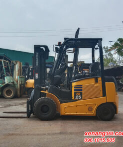 Xe nâng điện 2.5 tấn Komatsu FE25-1 sản xuất 2018 mâm xoay đẹp 306354|Electric Forklift Mặt bên xe nâng điện 2.5 tấn FE25-1-306354