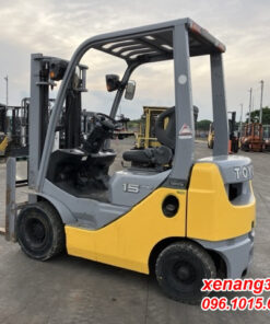 Mặt sau xe nâng dầu 1.5 tấn Toyota-8FD15-12113