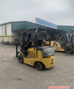 Xe nâng điện 2.5 tấn Komatsu FE25-1 sản xuất 2017 chui công dịch giá 303142|Electric Forklift Mặt sau xe nâng điện 2.5 tấn FE25-1-303142