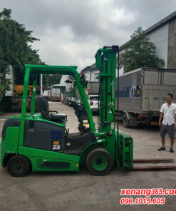 Xe nâng điện 2.5 tấn Komatsu FE25-1 sản xuất 2018 cao 4m 305909|Electric Forklift Mặt bên xe nâng điện 2.5 tấn 305909