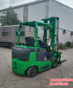 Xe nâng điện 2.5 tấn Komatsu FE25-1 sản xuất 2018 cao 4m 305909|Electric Forklift Mặt sau xe nâng điện 2.5 tấn 305909