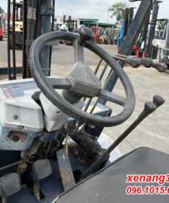 Xe nâng dầu 2.5 tấn Komatsu FD25-11-348733 số sàn gật gù lốp kép|Diesel counterbalance Truck xe nang dau 2 5 tan Komatsu FD25 11 348733 9