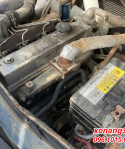 Xe nâng dầu 2.5 tấn Komatsu FD25H-11- 472422 số sàn gật gù lốp kép chất lượng cao|Diesel counterbalance Truck Động cơ