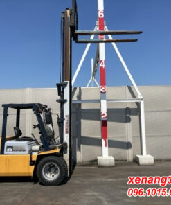 Xe nâng dầu 3.5 tấn Komatsu FD35-5-32425 số sàn lốp kép dịch giá|Diesel counterbalance Truck Chiều cao xe nâng dầu 3.5 tấn Komatsu FD35-5-32425