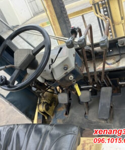 Xe nâng dầu 3 tấn Komatsu FD30-11-456985 số sàn Dịch giá|Diesel counterbalance Truck Cabin lái