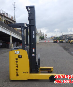 Xe nâng điện đứng lái 1.8 tấn Komatsu FB18RL-15-cao 4.7m dịch càng – 2018-158750 chất lượng cao|Reach truck Mặt bên xe nâng điện đứng lái 1.8 tấn Komatsu FB18RL-15 158750