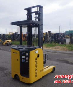 Xe nâng điện đứng lái 1.8 tấn Komatsu FB18RL-15-cao 4.7m dịch càng – 2018-158750 chất lượng cao|Reach truck Mặt sau xe nâng điện đứng lái 1.8 tấn Komatsu FB18RL-15 158750