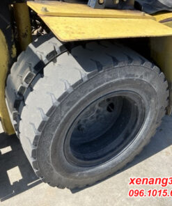 Xe nâng dầu 3.5 tấn Komatsu FD35-5- 34527 gật gù số sàn lốp kép cao 4m|Diesel counterbalance Truck Lốp trước kép