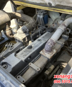 Xe nâng dầu 3.5 tấn Komatsu FD35-5- 34527 gật gù số sàn lốp kép cao 4m|Diesel counterbalance Truck Động cơ