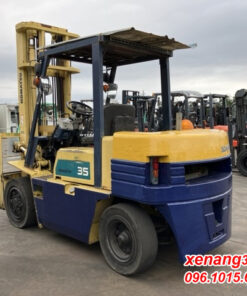Xe nâng dầu 3.5 tấn Komatsu FD35N-5-11619 số tự động dịch càng|Diesel counterbalance Truck Mặt sau xe nâng dầu 3.5 tấn Komatsu FD35N-5-11619