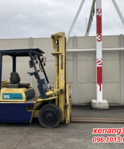 Xe nâng dầu 3.5 tấn Komatsu FD35N-5-11619 số tự động dịch càng|Diesel counterbalance Truck Mặt bên xe nâng dầu 3.5 tấn Komatsu FD35N-5-11619