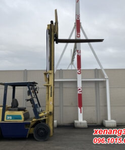 Xe nâng dầu 3.5 tấn Komatsu FD35N-5-11619 số tự động dịch càng|Diesel counterbalance Truck Tháp cao 4m