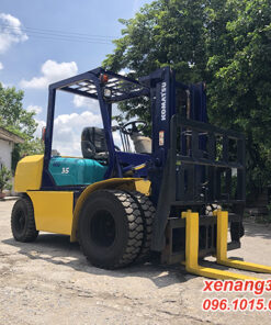 Mặt trước xe nâng dầu 3.5 tấn Komatsu FD35W- 100344