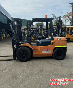 Xe nâng dầu 3.5 tấn Toyota-7FD35-15684 số sàn cơ bản đẹp |Diesel counterbalance Truck xe nang dau 3 5 tan Toyota 7FD35 15684 5
