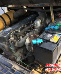 Xe nâng dầu 3.5 tấn TCM FD35Z7 24114959 số sàn gật gù lốp kép cao 4m nhập khẩu Nhật Động cơ Xe nâng dầu 3.5 tấn TCM FD35Z7