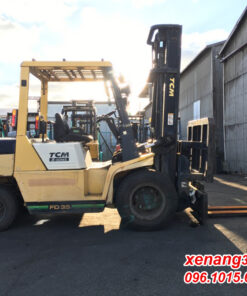 Xe nâng dầu 3.5 tấn TCM FD35Z7 24114959 số sàn gật gù lốp kép cao 4m nhập khẩu Nhật Xe nâng dầu 3.5 tấn TCM FD35Z7