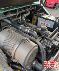 Xe nâng dầu 4 tấn Komatsu FD40T-10 137508 số tự động gật gù nhập khẩu Nhật Động cơ