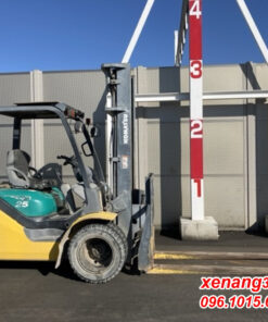 Xe nâng dầu 2.5 tấn Komatsu FD25C-16 731583 số sàn gật gù lốp kép cao 4m nhập khẩu Nhật Xe nâng dầu 2.5 tấn Komatsu FD25C-16 731583