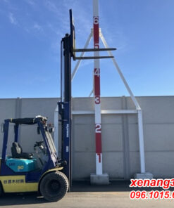 Chiều cao xe nâng dầu 3 tấn Komatsu FD30W-12