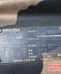 Xe nâng điện đứng lái 1.8 tấn Komatsu FB18RL-15-157295 chất lượng cao|Reach truck Xe nâng điện đứng lái 1.8 tấn Komatsu FB18RL-15-157925