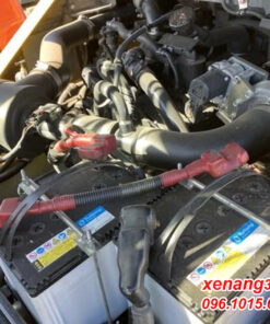 Xe nâng dầu 4.5 tấn Komatsu FH45-2 số tự động cao 3.5m 2017 Gật gù Động ccơ