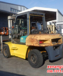 Xe nâng dầu 5 tấn Komatsu FD50-8 số tự động cao dịch càng nhập khẩu Mặt sau xe nâng dầu 5 tấn Komatsu FD50-8