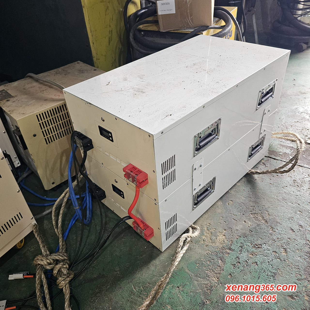 Bình điện lithium xe nâng điện Komatsu 1 tấn tới 2 tấn