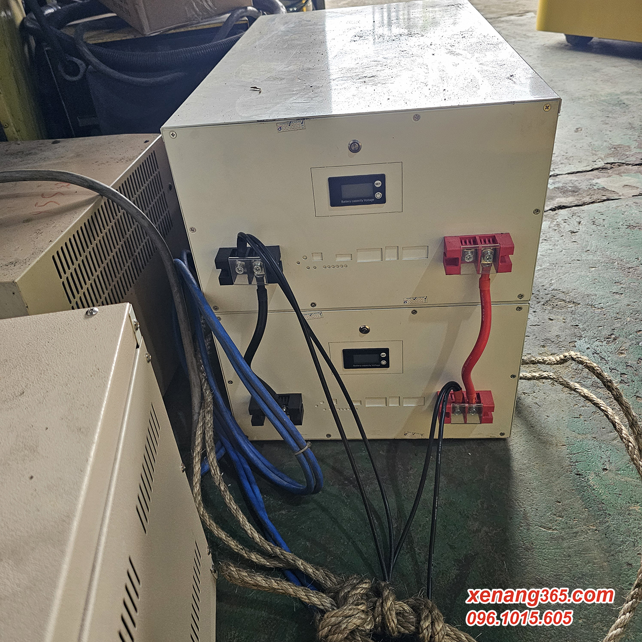 Bình điện lithium xe nâng điện Komatsu 1 tấn tới 2 tấn