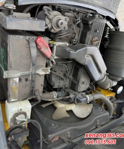 Xe nâng dầu 2.5 tấn Komatsu FD25HT-17- 325319 số sàn côn ngâm dầu gật gù chất lượng cao|Xe nâng Nhật bãi Động cơ xe nâng dầu 2.5 tấn komatsu FD25HT-17