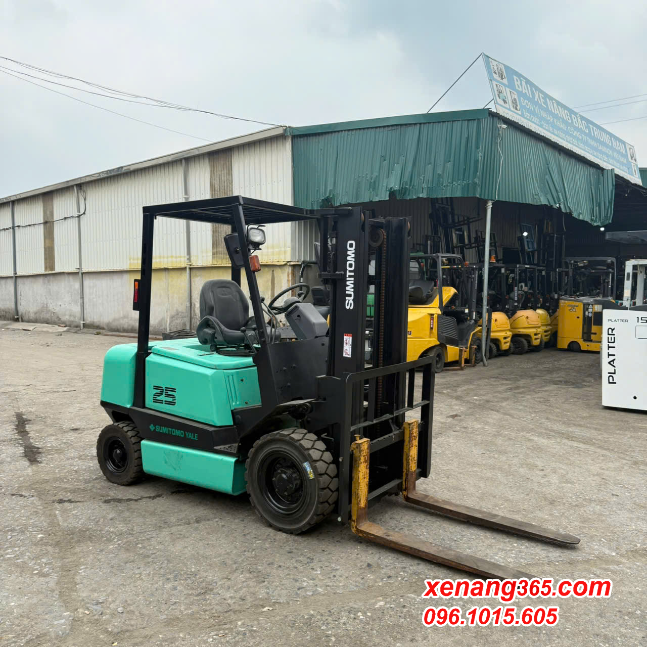 Mặt trước xe nâng dầu 2.5 tấn Sumitomo 11-FD25PVIIHA-D2J-00238