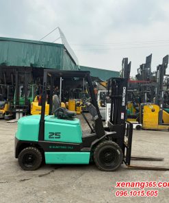 Xe nâng dầu 2.5 tấn Sumitomo 11-FD25PVIIHA-D2J-00238 số sàn chất lượng cao|Xe mâng Nhật bãi Mặt bên xe nâng dầu 2.5 tấn Sumitomo 11-FD25PVIIHA-D2J-00238