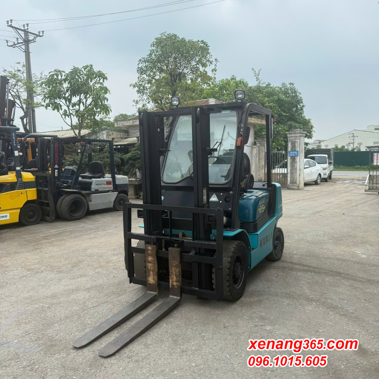 Xe nâng dầu 2.5 tấn Sumitomo 11FD25PAXIII24D-00747