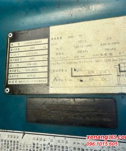 Xe nâng dầu 2.5 tấn Sumitomo 11FD25PAXIII24D số tự động gật gù||Xe mâng Nhật bãi Tem Xe nâng dầu 2.5 tấn Sumitomo 11FD25PAXIII24D-30534