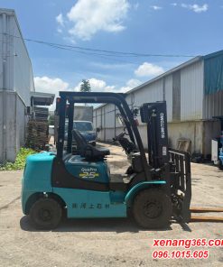 Xe nâng dầu 2.5 tấn Sumitomo 11FD25PAXIII24D số tự động gật gù||Xe mâng Nhật bãi Mặt bên Xe nâng dầu 2.5 tấn Sumitomo 11FD25PAXIII24D-30534