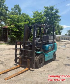 Xe nâng dầu 2.5 tấn Sumitomo 11FD25PAXIII24D số tự động gật gù||Xe mâng Nhật bãi Mặt trước xe nâng dầu 2.5 tấn Sumitomo 11FD25PAXIII24D-30534