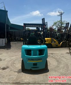 Xe nâng dầu 2.5 tấn Sumitomo 11FD25PAXIII24D số tự động gật gù||Xe mâng Nhật bãi Mặt sau Xe nâng dầu 2.5 tấn Sumitomo 11FD25PAXIII24D-30534