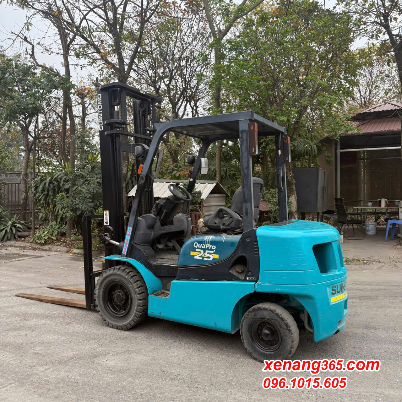 Xe nâng dầu 2.5 tấn Sumitomo 11FD25PAXIII24D- 30855