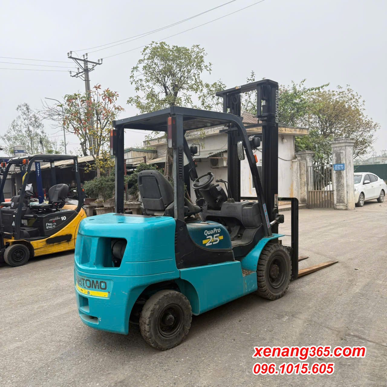 Xe nâng dầu 2.5 tấn Sumitomo 11FD25PAXIII24D- 30855