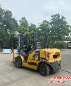 Xe nâng dầu 3.5 tấn Komatsu FH35-1 -2014 138895 số tự động |Diesel Truck Mặt sau xe nâng dầu 3.5 tấn Komatsu FH35-1 138895